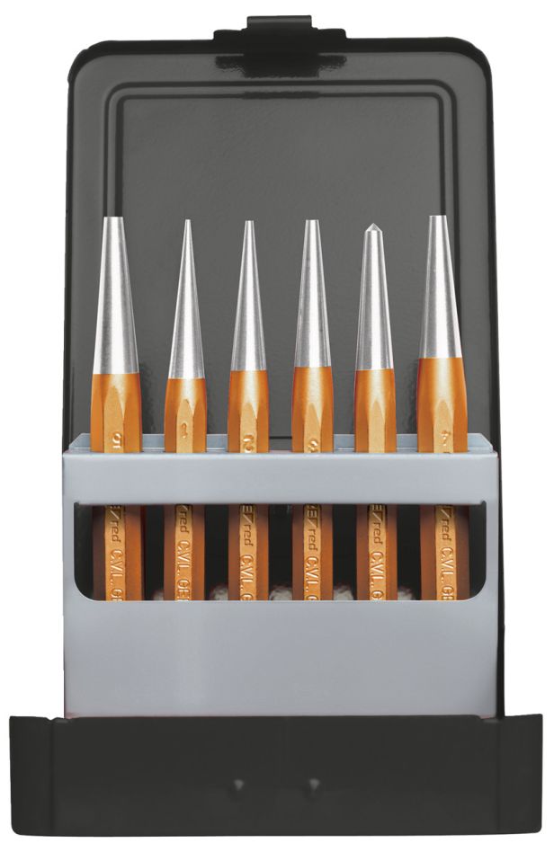 Gedore RED 3300825 R90100006 Pendrive set Ø 1-10 mm + center punch 6-piece