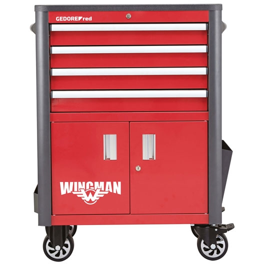 Gedore RED 3301688 R20200004 Tool trolley WINGMAN with 4 drawers