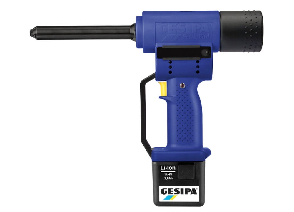 Gesipa 217240041 Blind riveter Powerbird Solar 2x battery 2,6Ah