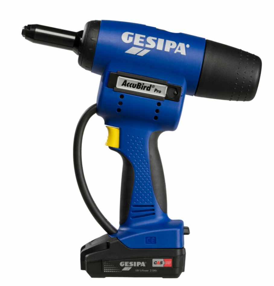 Gesipa 211679661 BIRDPRO CAS Blind Rivet Pliers 18V 2.0Ah in case