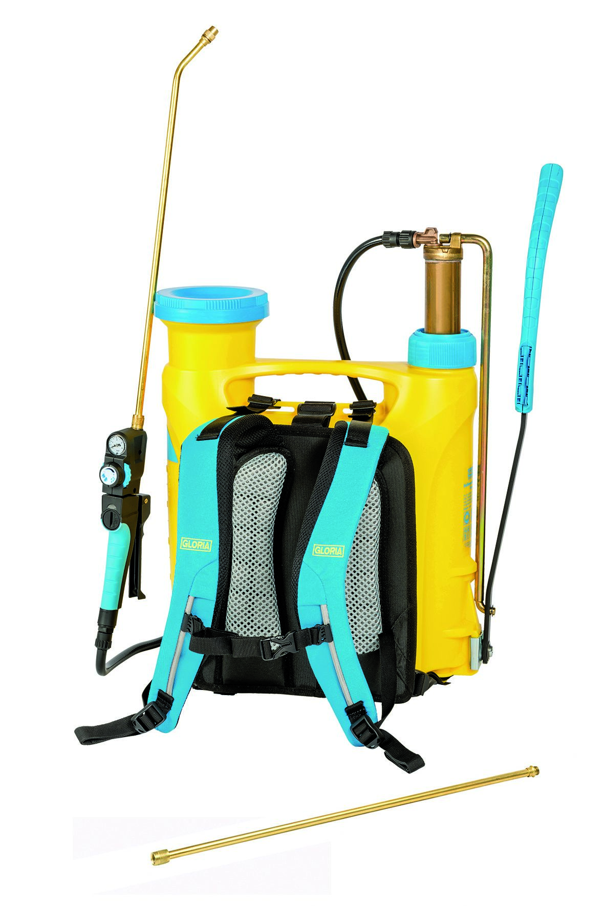 Gloria 000058.0000 Pro 1300 Back Carried Pressure Sprayer 13l plastic incl. brass extension piece 50 cm