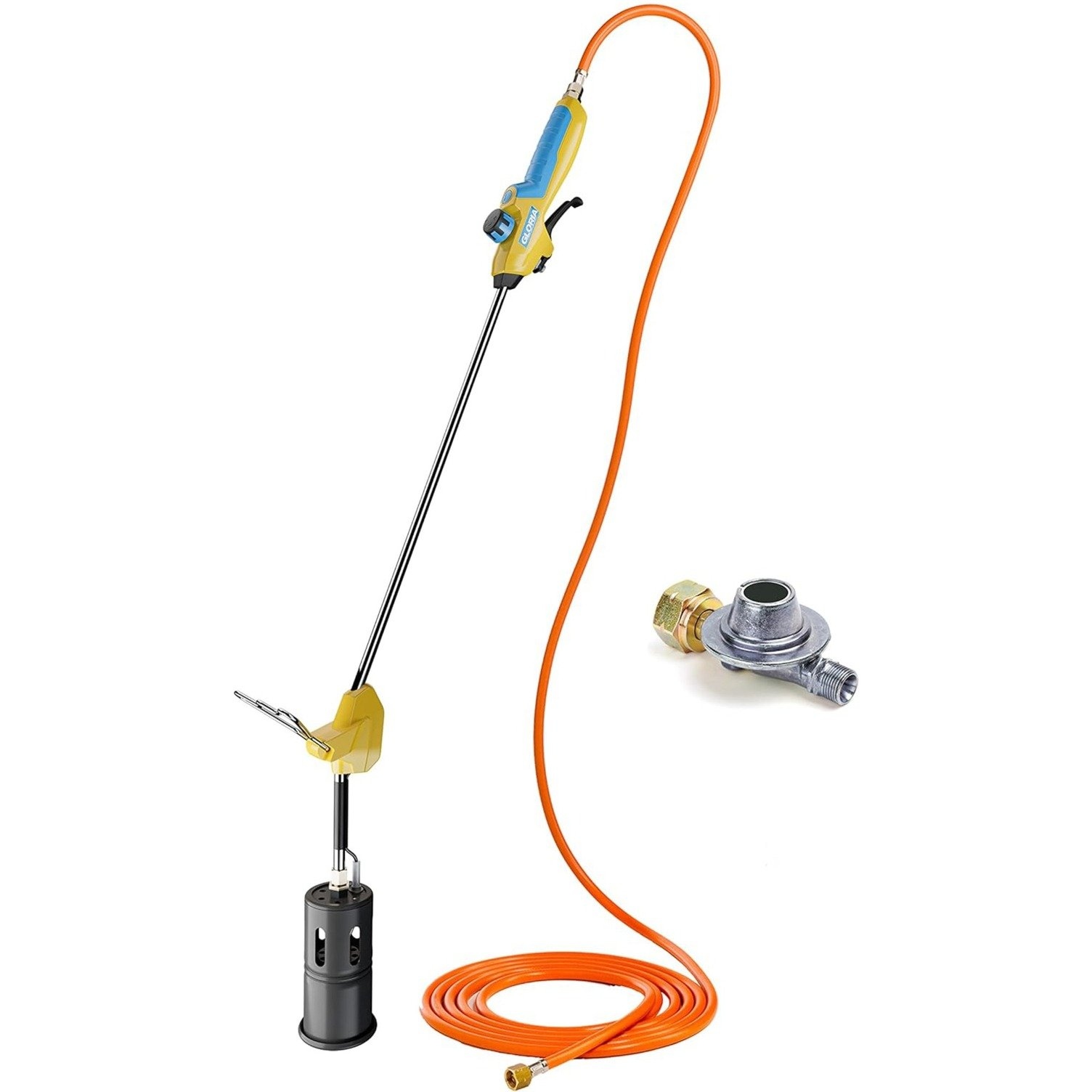 Gloria 000274.6020 Thermoflamm bio Professional E+ Set NL/BE Weed burner incl. pressure regulator and 5 meter hose