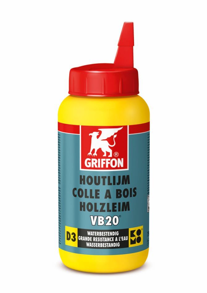 Griffon 6305082 PVAC Wood Glue VB20 bottle 750ml (D3)