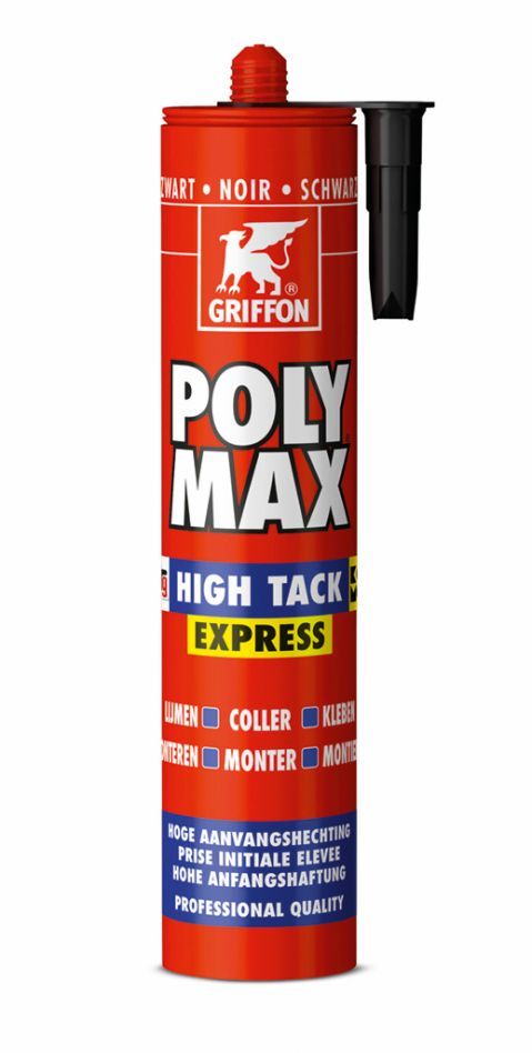Griffon 6311639 PolyMax High Tack Express black 435g