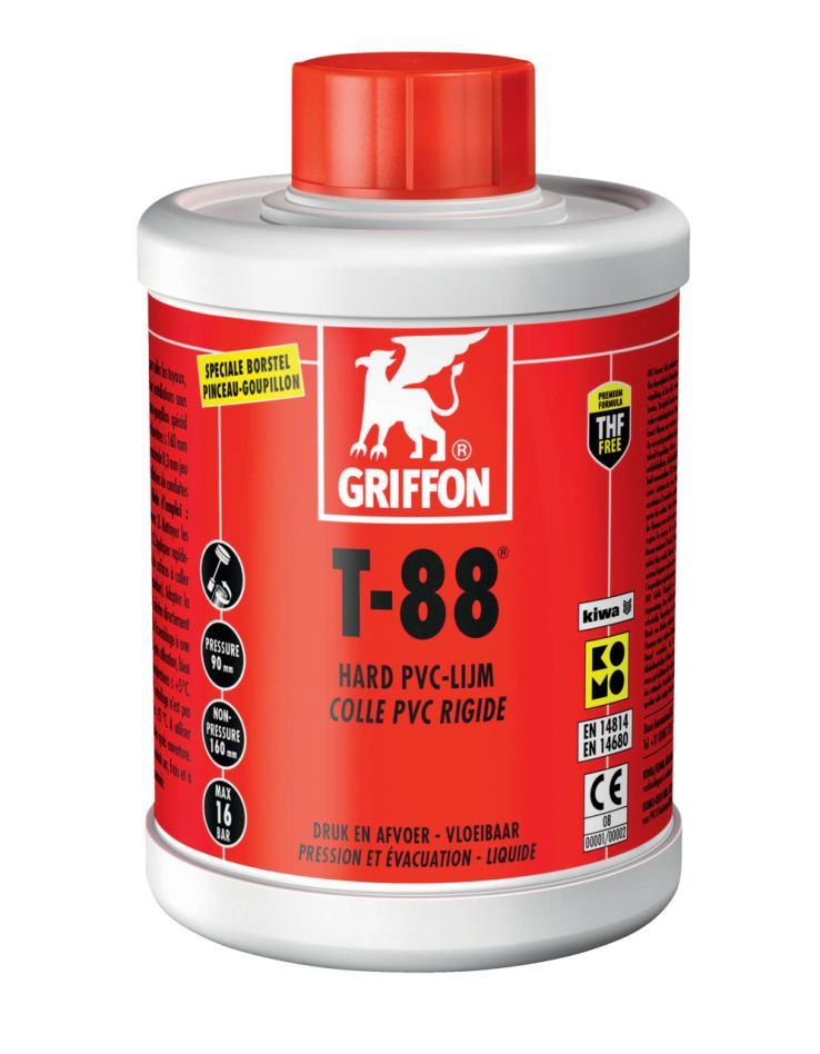 Griffon 6110050 T-88 PVC Glue 1000ml