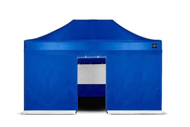 Grizzly Outdoor GOWZ45IB Sidewall entrance blue 4.5m