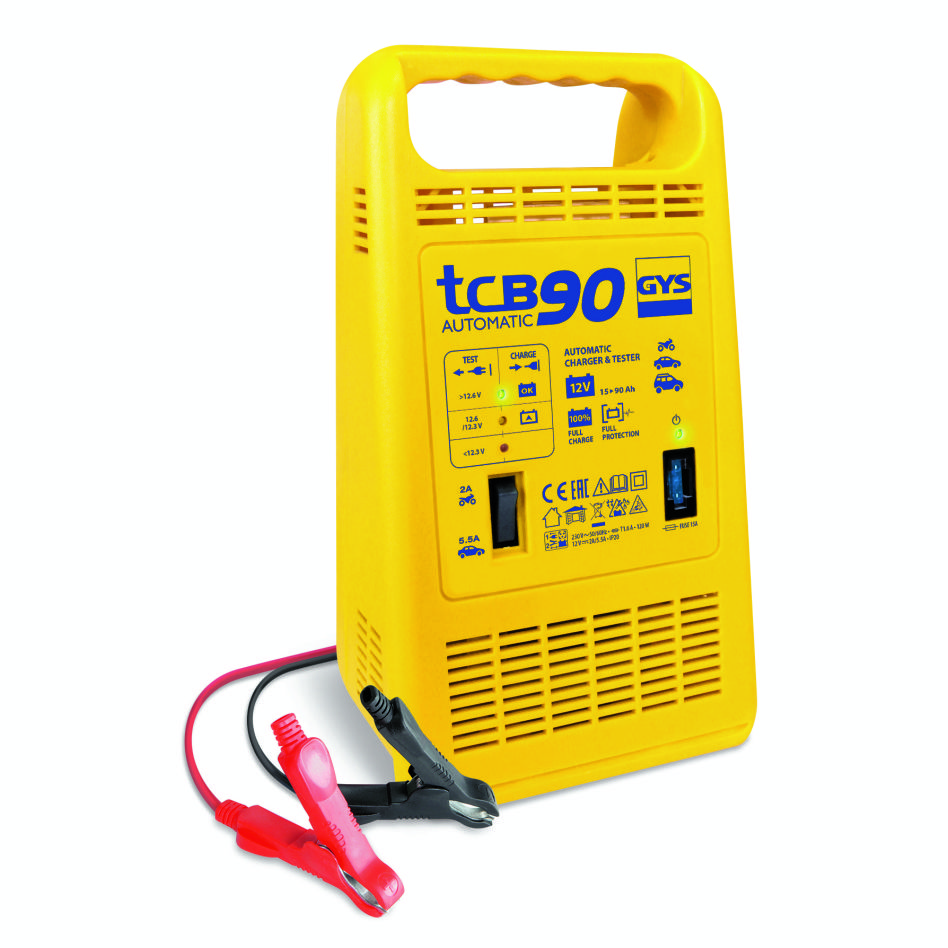 Gys 5192023260 TCB 90 Automatic 12V 15-90Ah Battery Charger