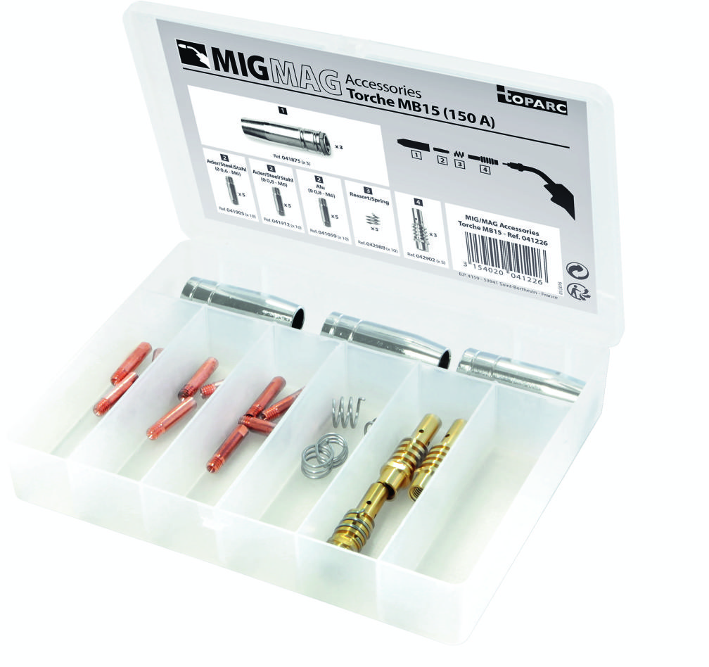 Gys 5193041226 Accessory set MB15 MIG/MAG torch 150A