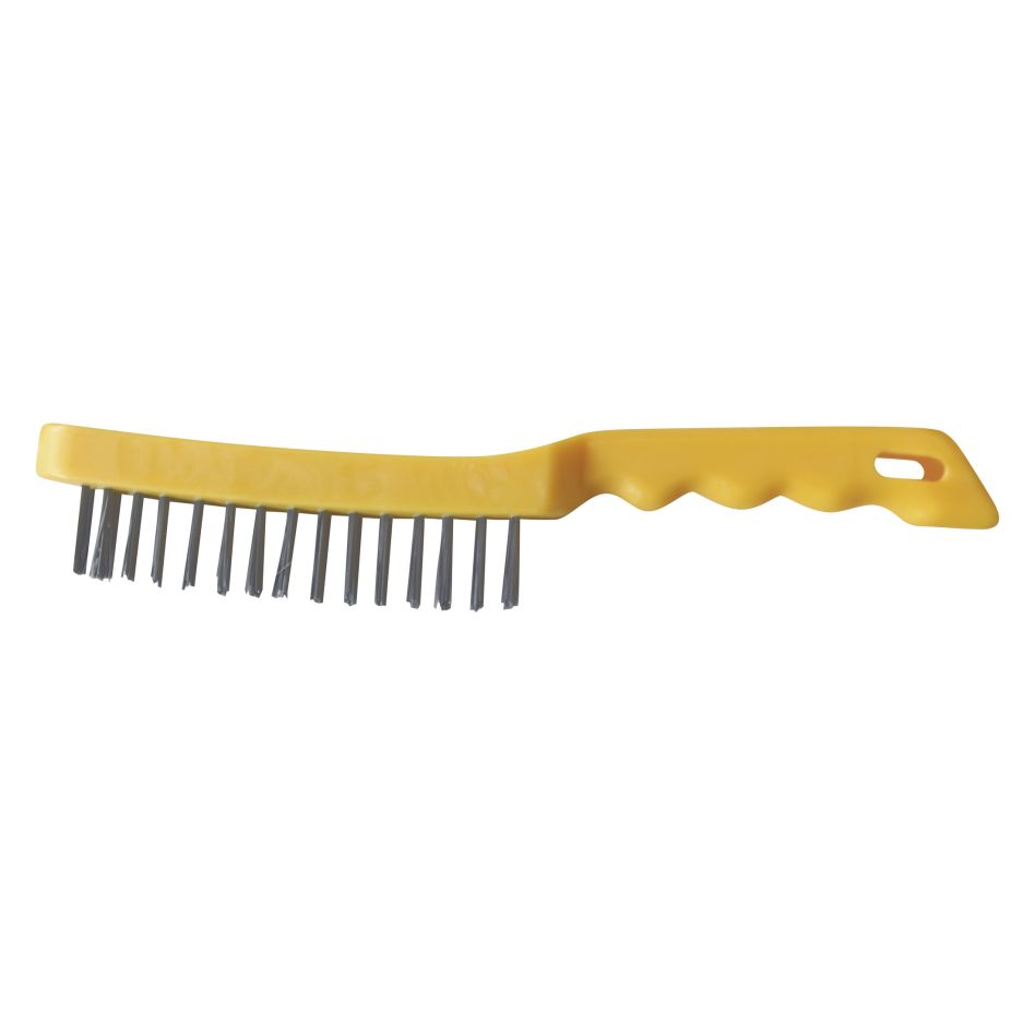 Gys 5193044258 Steel brush 4 rows stainless steel