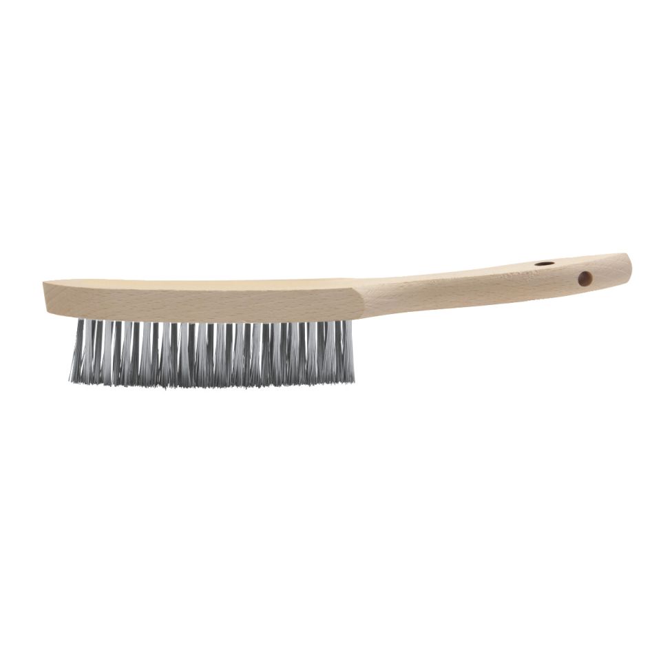 Gys 5193044289 Steel brush 3 rows stainless steel
