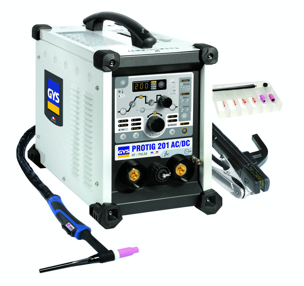 Gys 5192063945 PROTIG 201 AC/DC HDF FV Welding machine set
