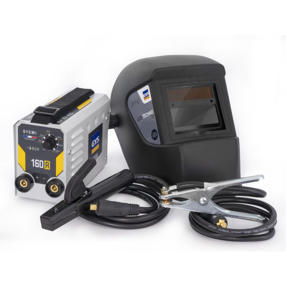 Gys 5192083745 GYSMI 160A Welding Inverter + LCD Techno 11 True Color Welding Helmet