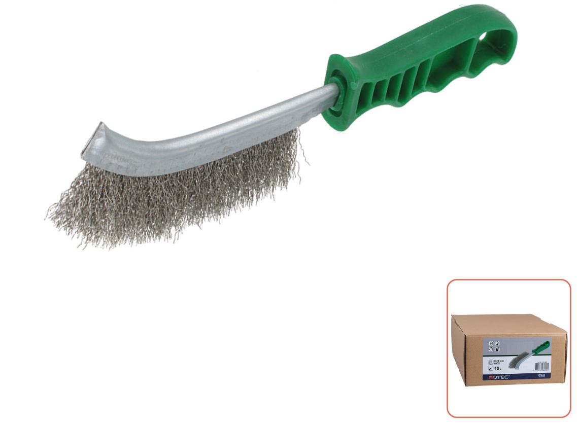 Rotec 798.0825 Hand brush 265 x 28 x 0,30 mm stainless steel wire