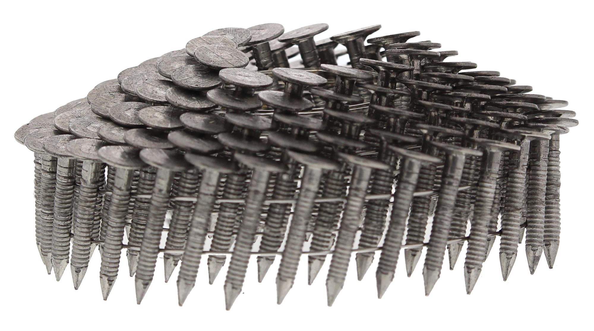 Haubold 504584 Asphalt coil nail Cw 3.0X25Mm Ring Inox A2 3000 pieces