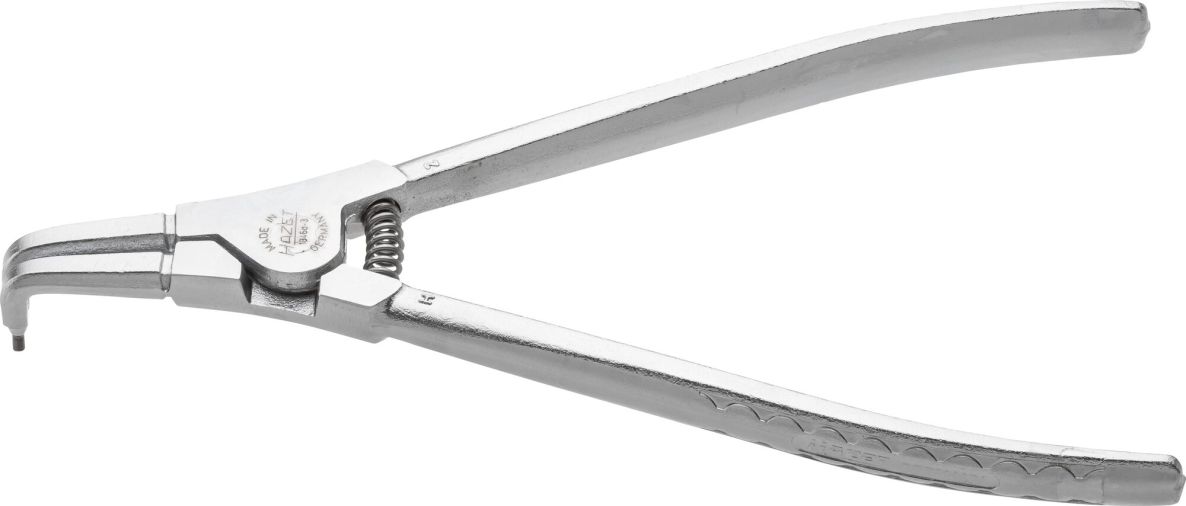 Hazet 1846D-3 Lockring pliers, length 225 mm, for outer lockrings 40&ndash;100 mm, curved