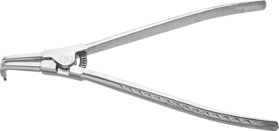 Hazet 1846D-4 Pliers for retaining rings, length 310 mm, for outer retaining rings 85&ndash;140 mm, curved