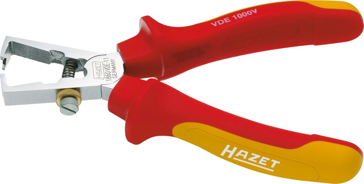 Hazet 1860VDE-11 Insulated wire stripper, 160 mm long