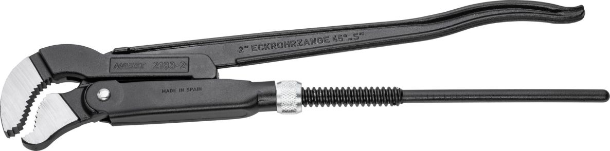 Hazet 2183-2 Pipe Pliers, Clamping Range 65 mm