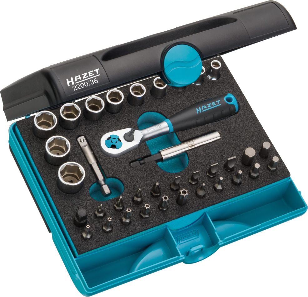 Hazet 2200/36 36-Piece Socket Set