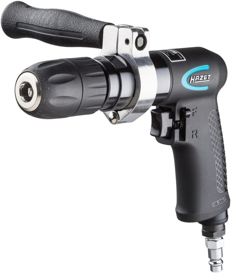 Hazet 9030P-1 373W Pneumatic Drill with Quick-Release Chuck