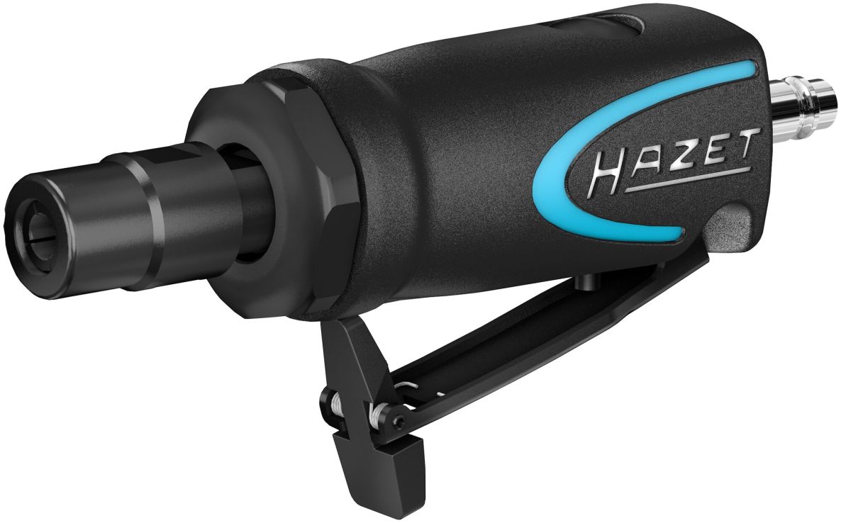 Hazet 9032M-1 Pneumatic Mini Straight Grinder, 115 mm Long