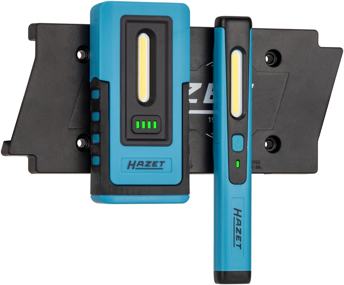 Hazet 1979NW/3 3-Piece LED Inspection Light Set with Wireless Charging
