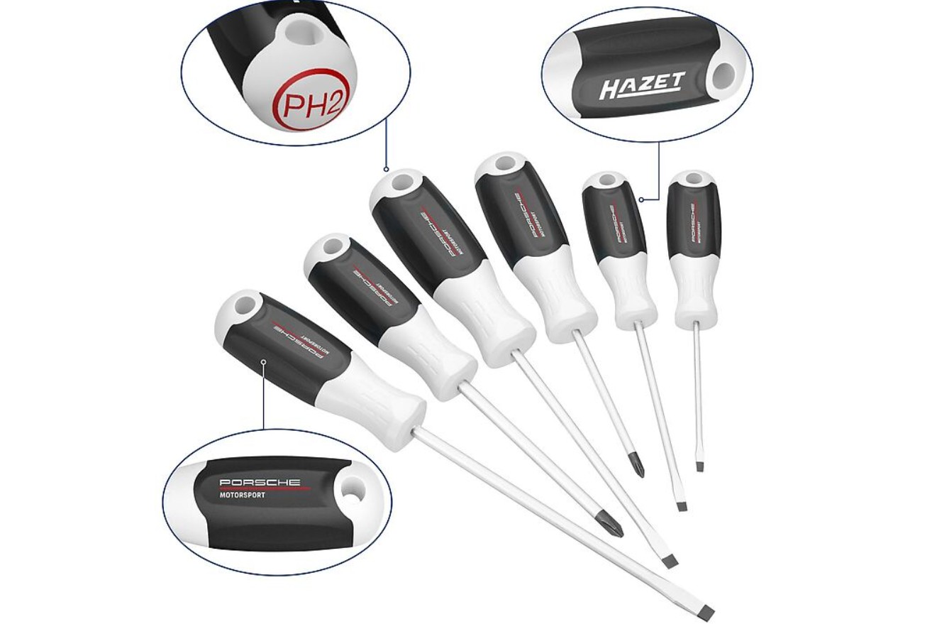 Hazet 811/6-PD Screwdriver set Porsche Motorsport - Racing Tool