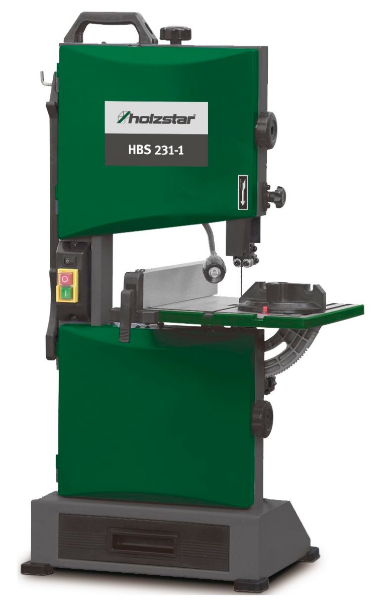 Holzstar 715902423 HBS231-1 Bandsaw 300 Watt