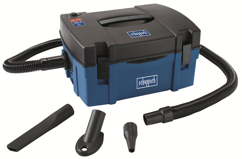 Scheppach 5906301901 HD2P Portable Case Vacuum Cleaner 1250W