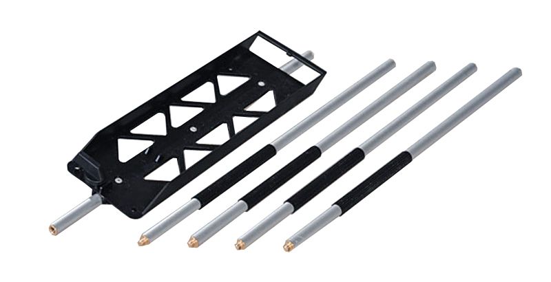 Nivcomp HEDUM451 Stanchion set with holder for Nivcomp hose level