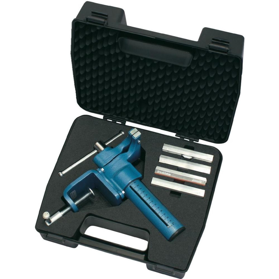 Heuer Brockhaus 118003 Compact vise set with table clamp and protective jaws - 120mm