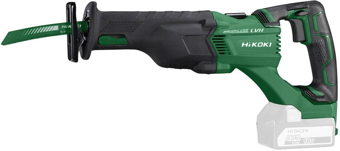 HiKOKI CR18DBLW4Z Accu Recipro saw 18V excl. batteries and charger