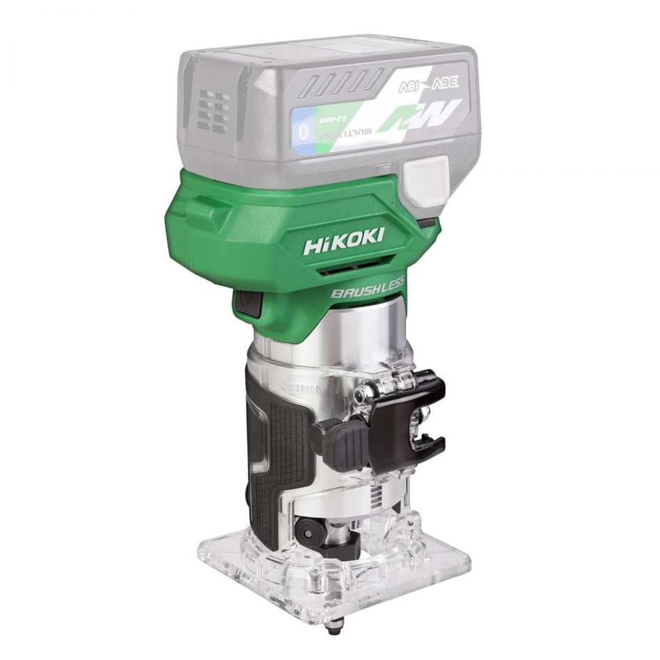 HiKOKI M1808DAW2Z Accu Edge router 18V excl. batteries and charger in HSC III case