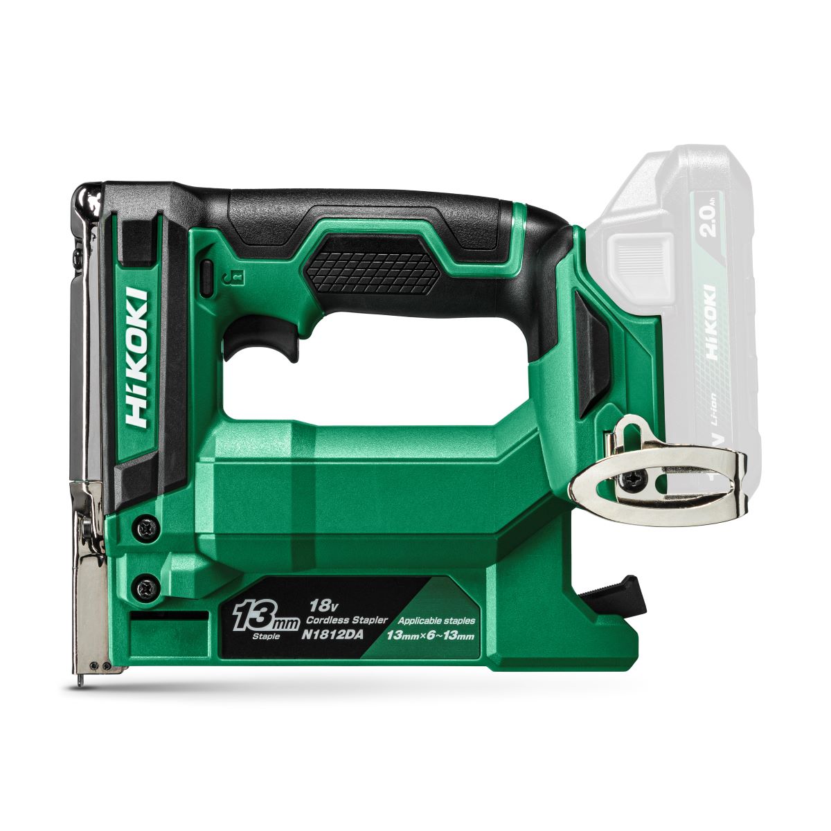 HiKOKI N1812DAW4Z Accu Stapler 6-13 mm 18 Volt excl. batteries and charger