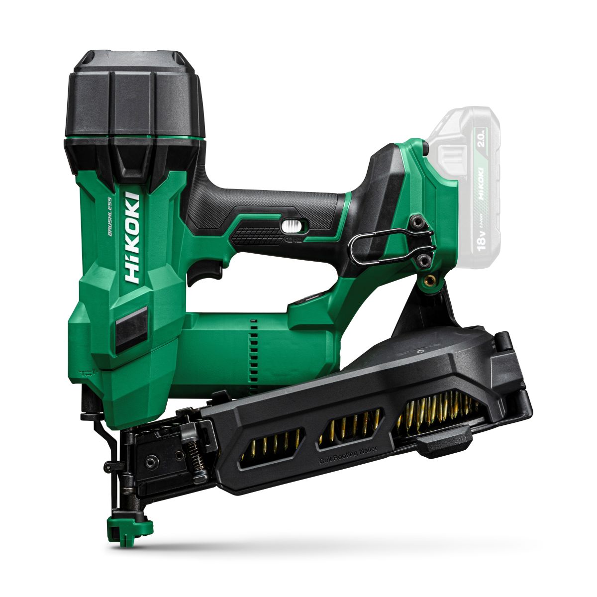 HiKOKI NV1845DAW6Z Cordless drum nailer 18V 22-45mm excl. Battery and charger in HSC IV case