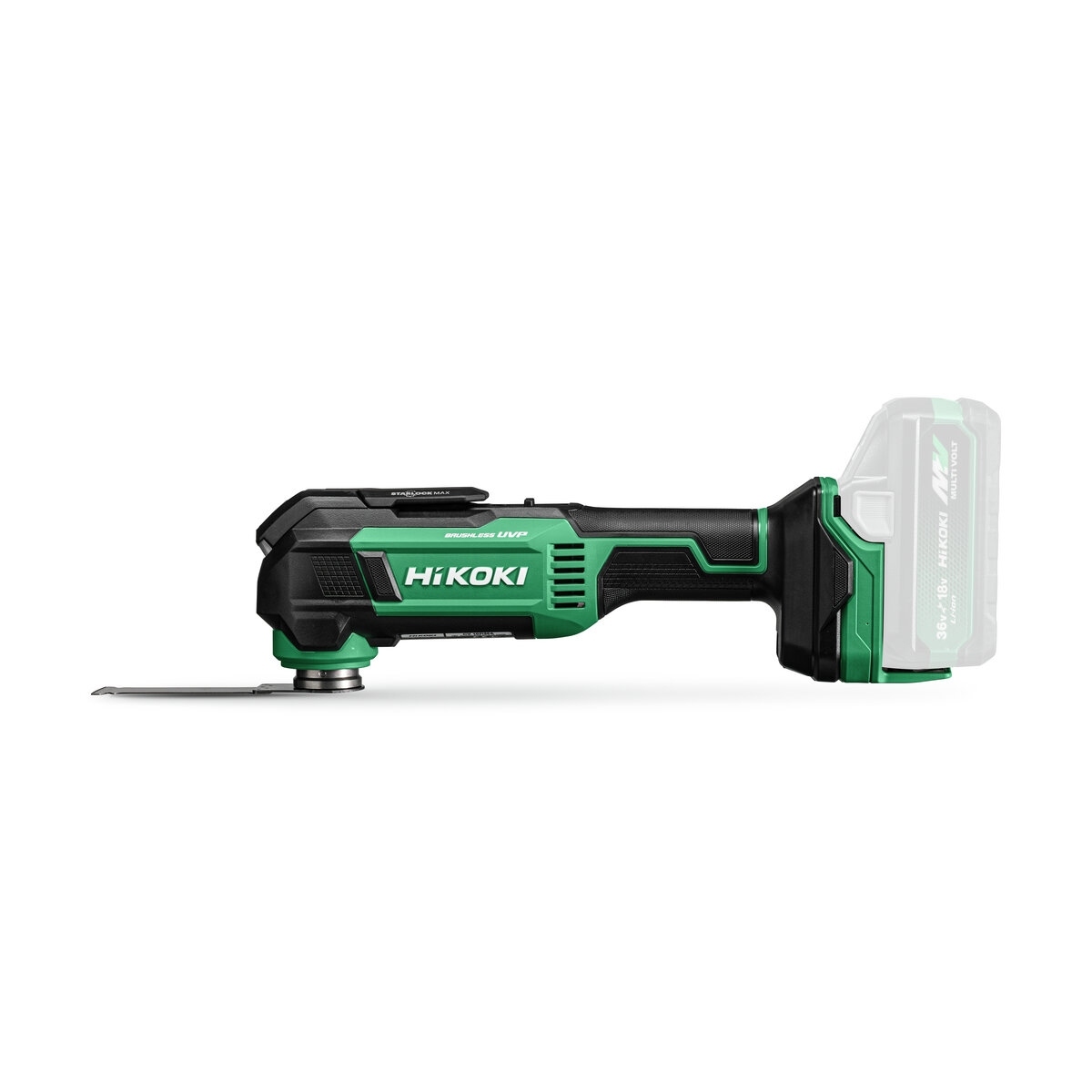 HiKOKI CV18DMAW2Z Cordless multi-tool set 18V brushless excl. battery and charger in case 