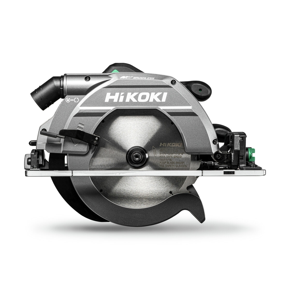 HiKOKI C3609DUMW4Z Cordless circular saw 36V brushless 85mm excl. battery and charger with guide rails in box