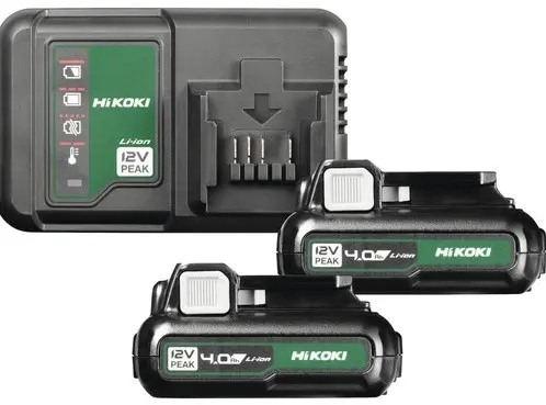 HiKOKI Accessories UC12SLWFZ Battery power pack 2x 12V 4,0Ah in BOX