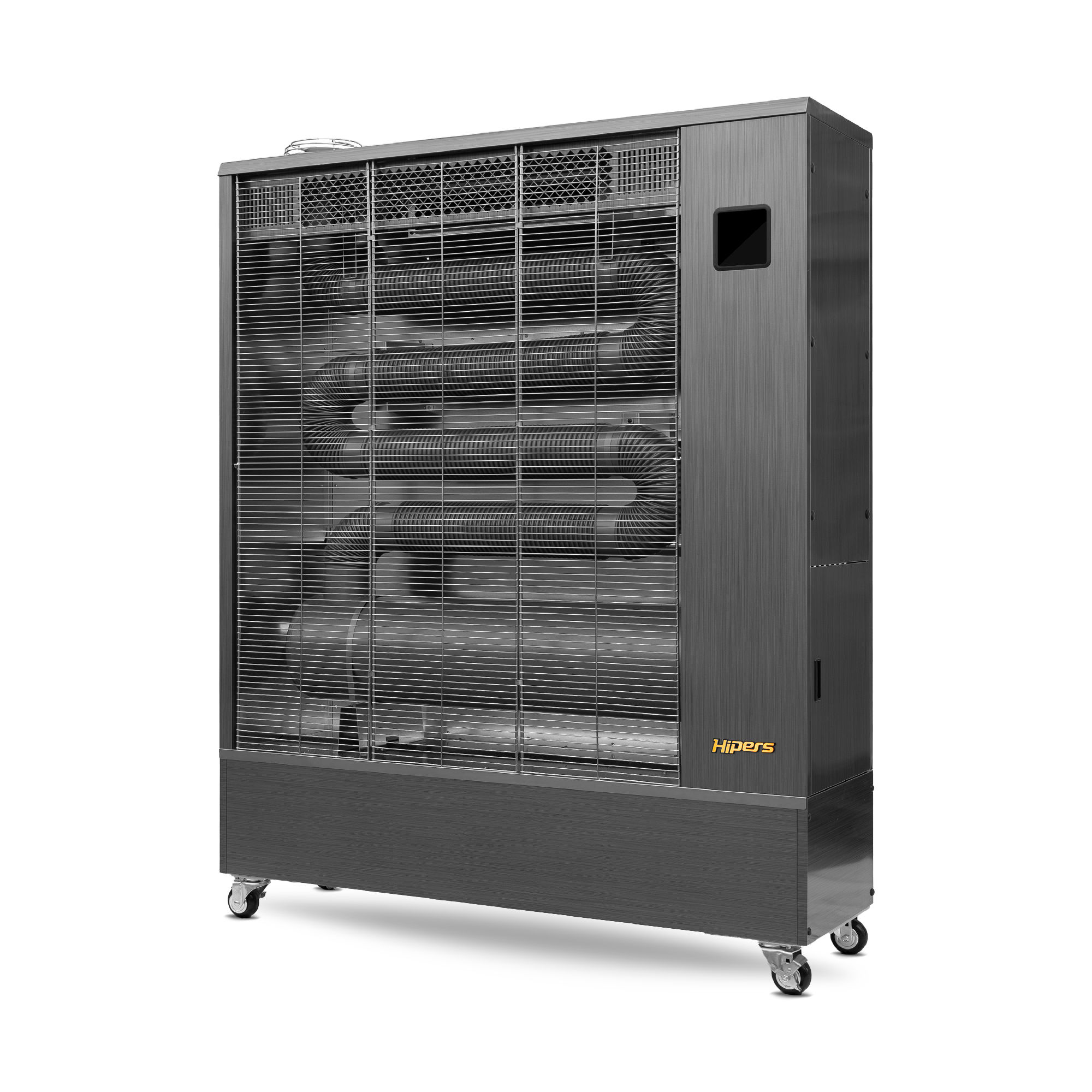 Hipers 722316862 WDP140IS Infrared diesel radiator Pro 40,7 kW stainless steel motif 3500-6000 m³