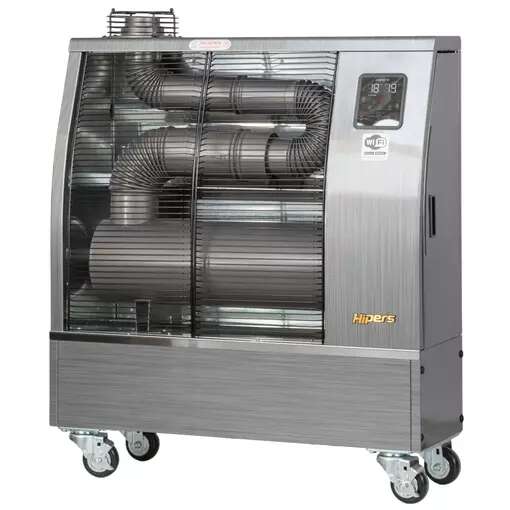 Hipers 722316850 WDP35IS Infrared Diesel Heater Pro 10.4 kW Stainless Steel Design 120–600 m³