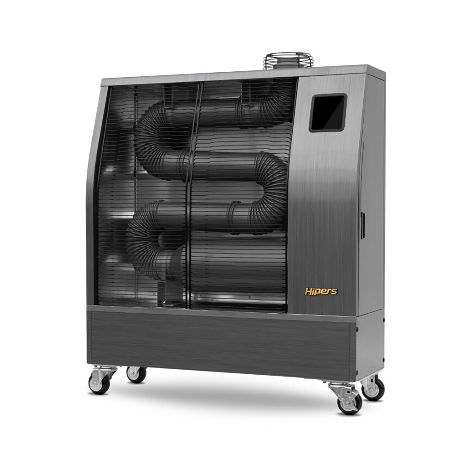 Hipers 722316852 WDP50IS Infrared diesel radiator Pro 14 kW stainless steel motif 160-900 m³