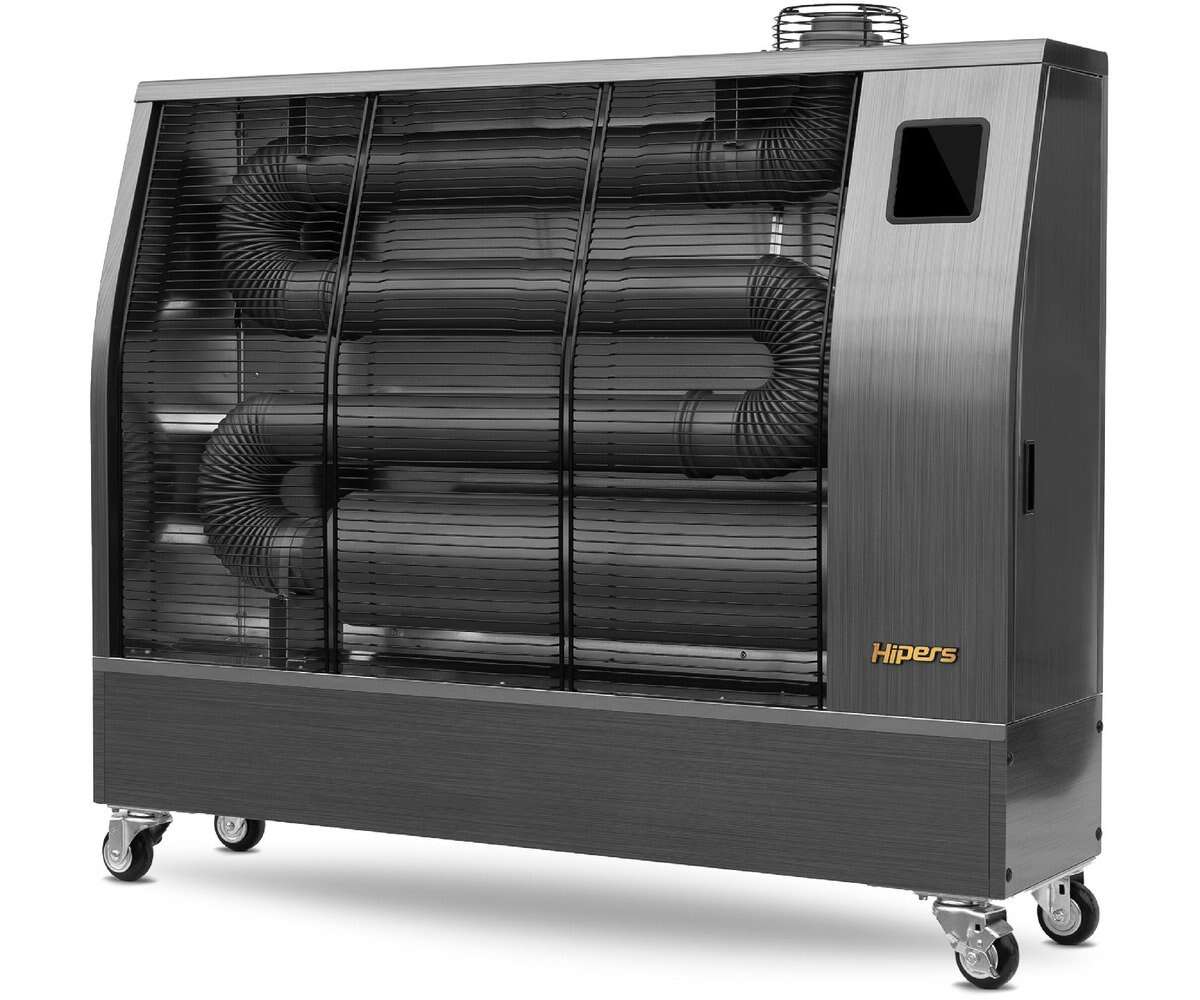 Hipers 722316855 WDP60IS Infrared Diesel Heater Pro 17.4 kW Stainless Steel Design 500–1,600 m³