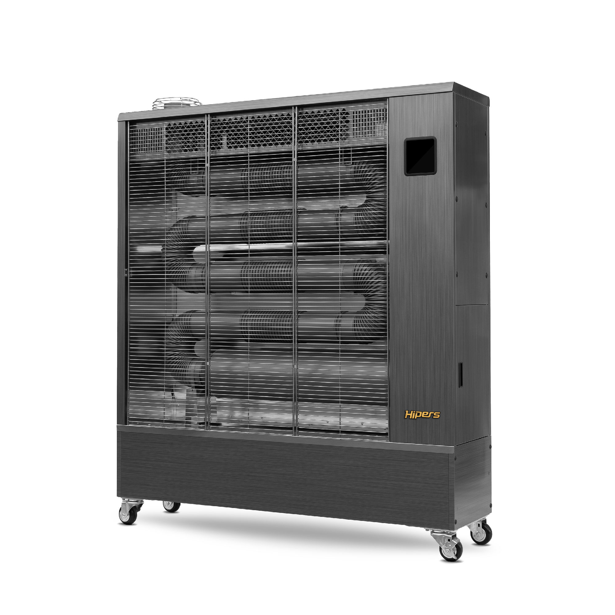 Hipers 722316860 WDP100IS Infrared diesel radiator Pro 29 kW stainless steel motif 2000-4600 m³
