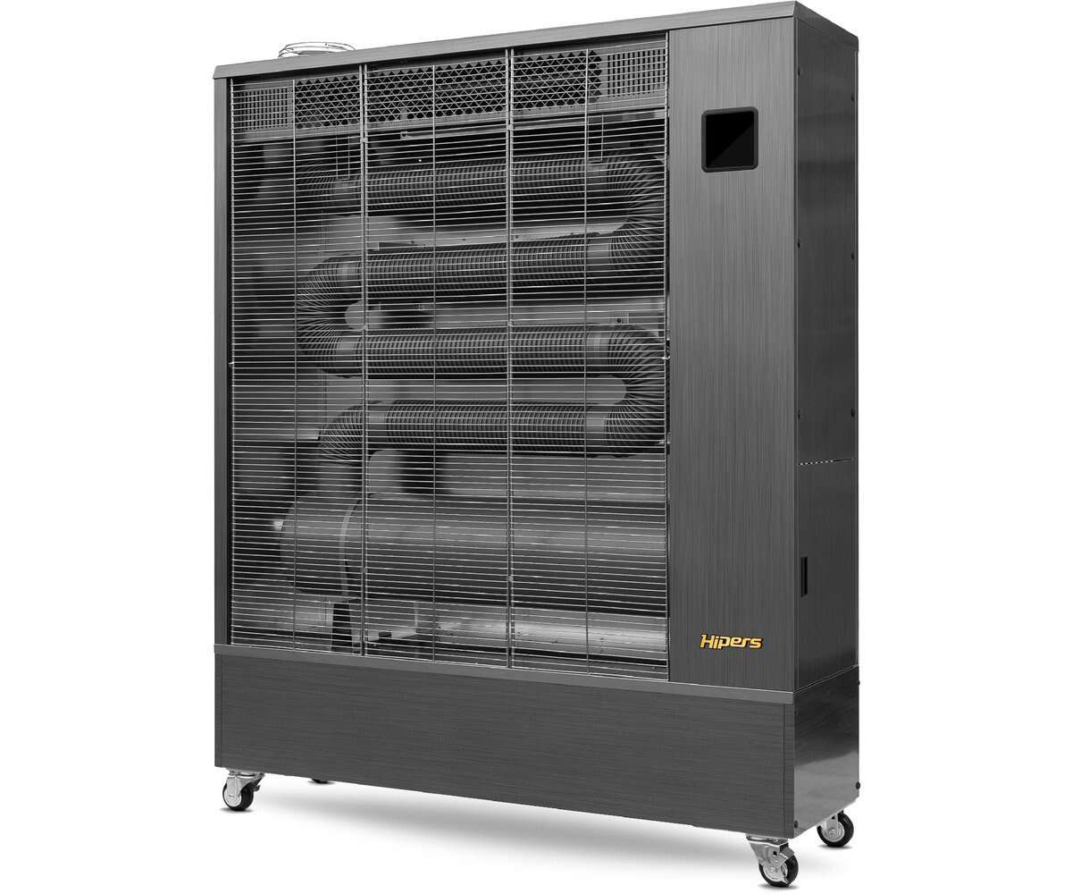 Hipers 722316862 WDP140IS Infrared Diesel Heater Pro 40.7 kW Stainless Steel Design 3,500–6,000 m³