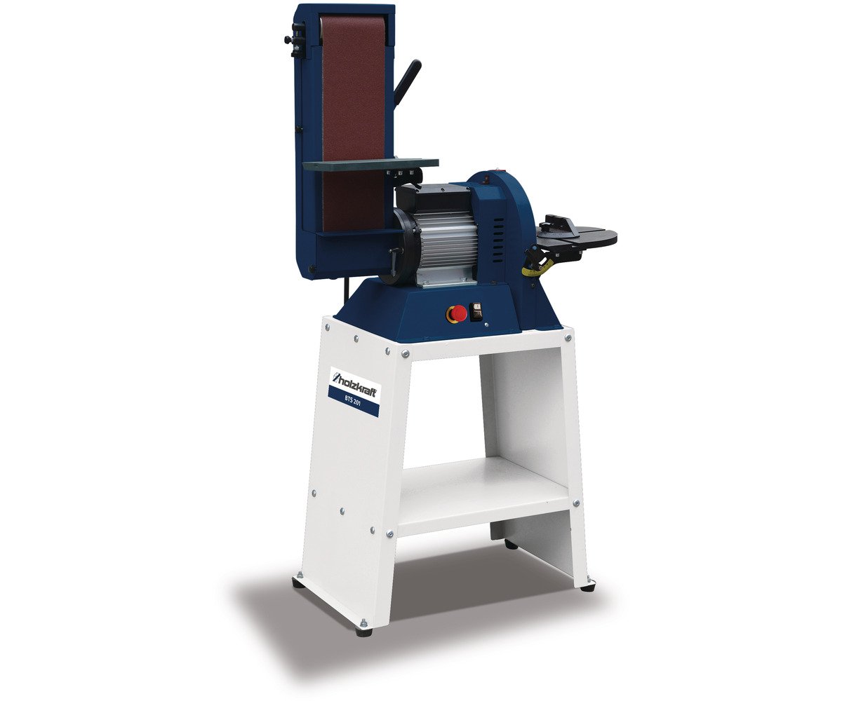 Holzkraft 715903201 BTS 201 Belt and Disc Sander &ndash; Professional Combination Sander &ndash; 305 mm disc & 1220 mm belt