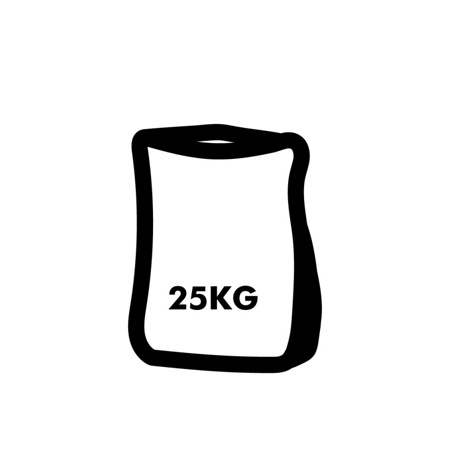 Holzmann KAMK25 glue granulate in a 25 kg bag