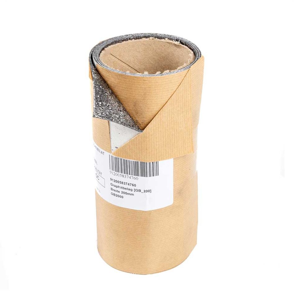 Holzmann GB200 Graphite coating width 200mm rolls of 1m