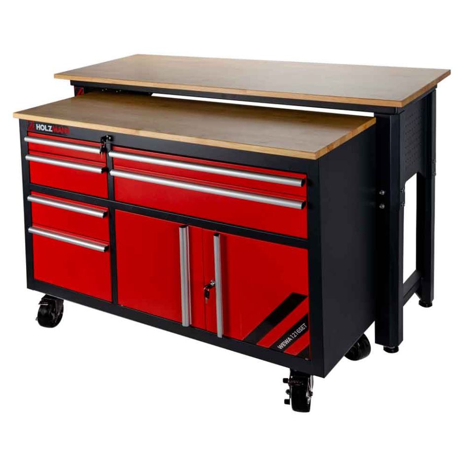 Holzmann WEWA1216SET Workbench Workshop Cart SET
