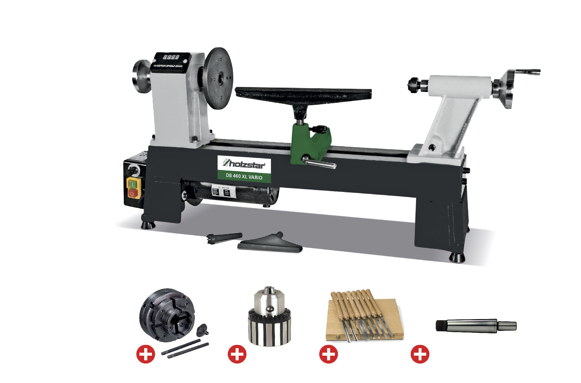 Holzstar 795920462 DB460XL VARIO PACK Wood lathe 460 mm