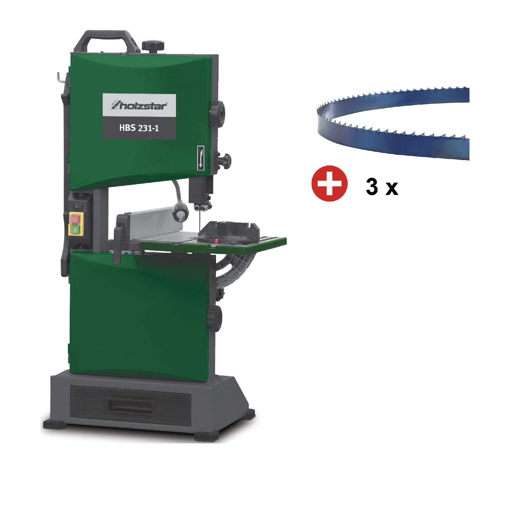 Holzstar 7159024231 PACK HBS231-1 Pack vertical band saw wood HBS231-1